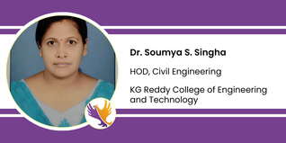 K G Reddy College of Engineering and Technology, HOD, Civil Engineering: Dr. Soumya S. Singha Interview